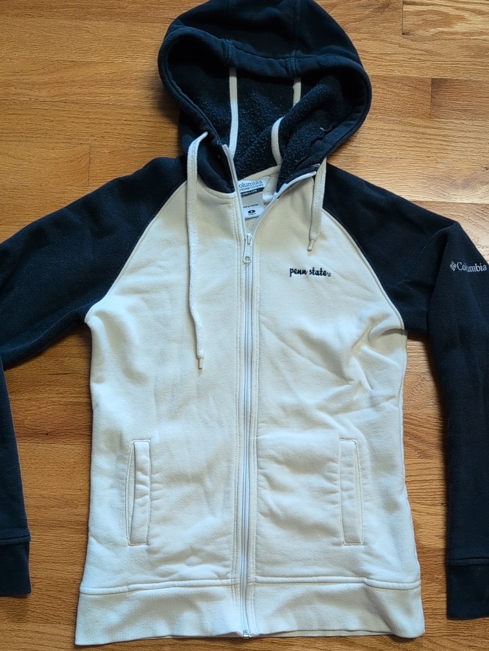 Columbia Women's Small Penn State Nittany Lions PSU Hoodie Sweatshirt Full Zip